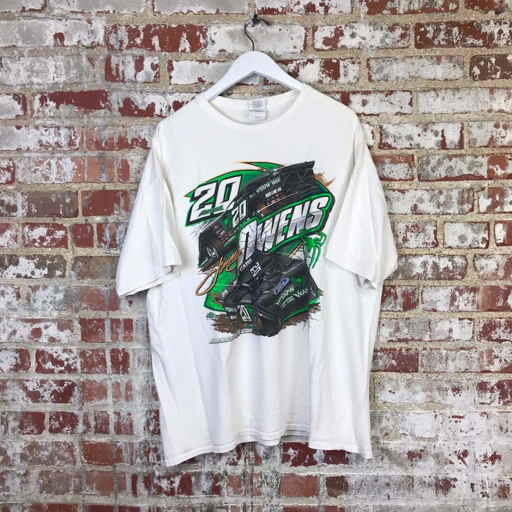 Jimmy Owens #20  Racing tee shirt 2xl